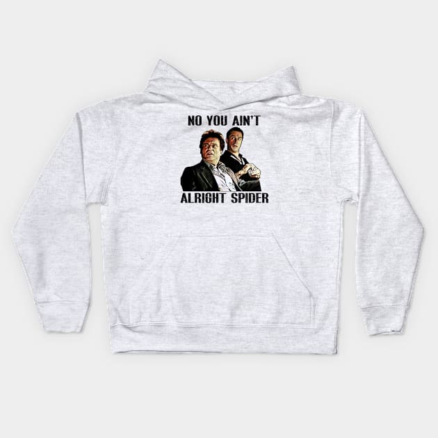 Joe pesci vintage movie comics retro Kids Hoodie by Julie lovely drawings